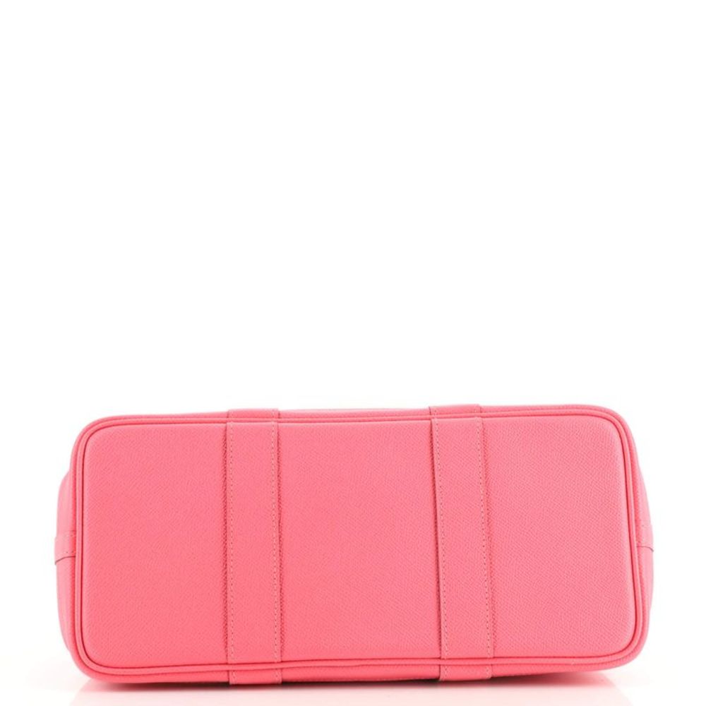 Hermes Garden Party Tote Leather 30 Pink - Picture 4 of 6
